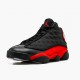 Air Jordan 13 Retro Bred (2017) Women And Men 414571 004 Blacktrue Red White AJ13 Jordan Sneakers