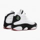 Air Jordan 13 Retro He Got Game Mens 414571 104 Whiteblack True Red AJ13 Jordan Sneakers