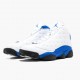 Air Jordan 13 Retro Hyper Royal Mens 414571 117 Whitehyper Royal Black AJ13 Jordan Sneakers