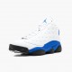 Air Jordan 13 Retro Hyper Royal Mens 414571 117 Whitehyper Royal Black AJ13 Jordan Sneakers