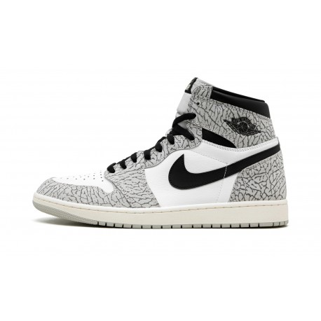 Nike Air Jordan 1 High OG (M) White Cement DZ5485-052 Shoes