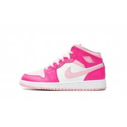 Nike Air Jordan 1 Mid (GS) Fierce Pink FD8780-116 Shoes