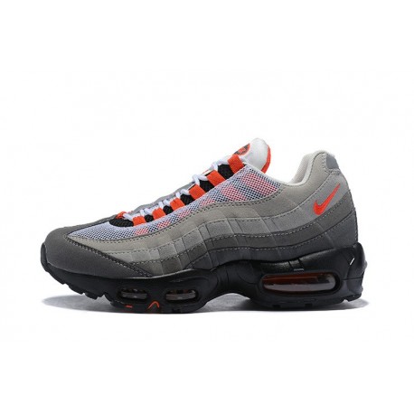 Nike Air Max 95 OG Grey Red (M) Sneakers AT2865 100