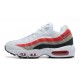 Nike Air Max 95 TT White Red (M) Sneakers DQ3430 001