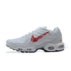 Nike Air Max Plus Tn White Red CU3454 100 (M) Sneakers