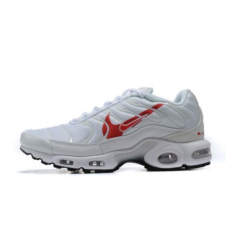 Nike Air Max Plus Tn White Red CU3454 100 (M) Sneakers