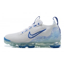 Nike Air VaporMax 2021 Flyknit White and Blue (W/M) Sneakers