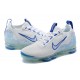 Nike Air VaporMax 2021 Flyknit White and Blue (W/M) Sneakers