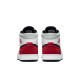 Best Jordans 1 Mid SE Union Black Toe Women Mens AJ1 Red Sneakers 852542 100